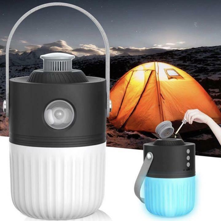 ランタン LED キャンプ 充電式 懐中電灯 アウトドア 小型 非常用 6色点灯