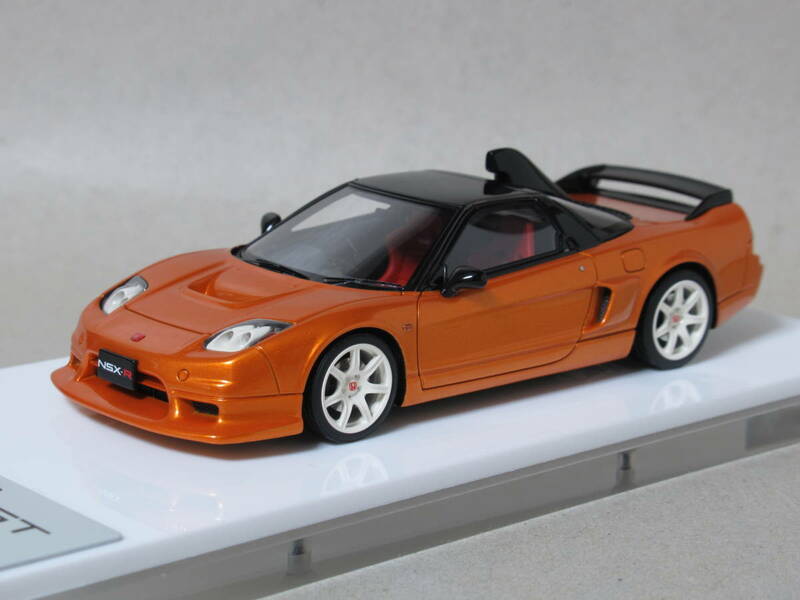 1/43 アイドロン ホンダ NSX-R GT 2005 ニューイモラパールオレンジ EM391D 