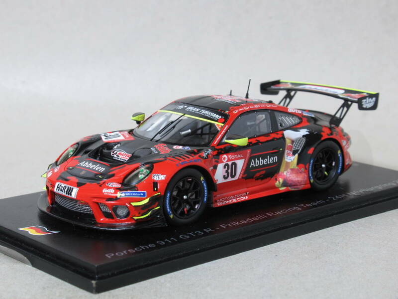 1/43 ポルシェ 911 GT3R フリカデッリレーシングチーム #30 ニュルブルクリンク24時間 2020