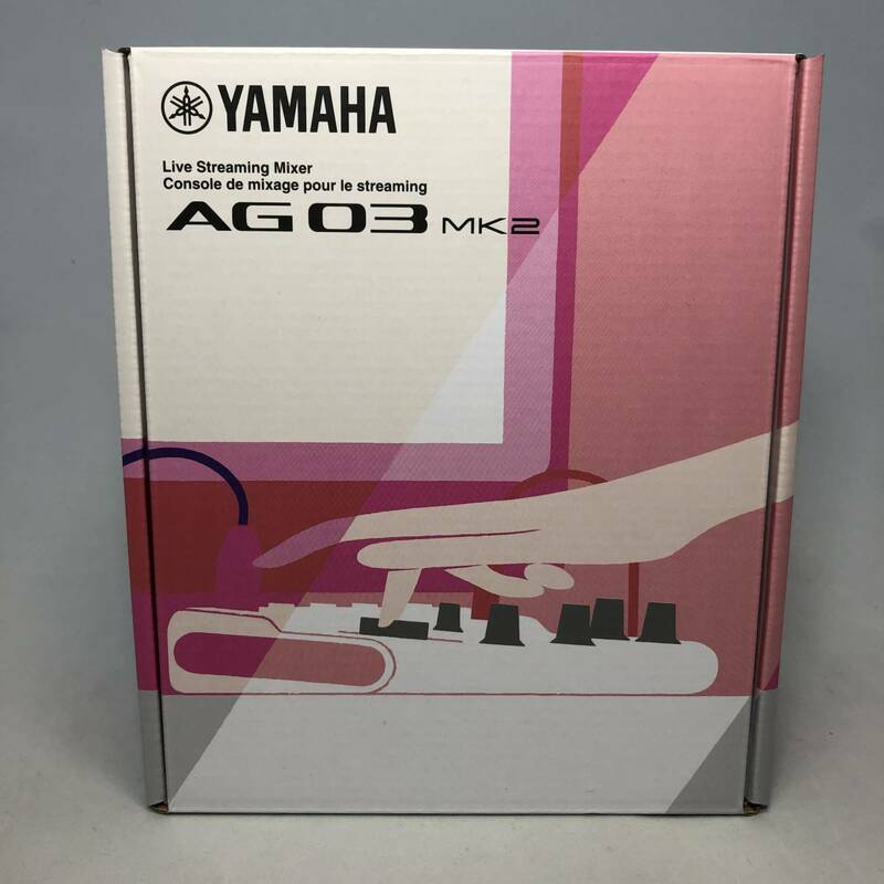 新品 YAMAHA ヤマハ AG03MK2W 白 3チャンネル ライブストリーミングミキサー ウェブキャスティングミキサー オーディオインターフェース