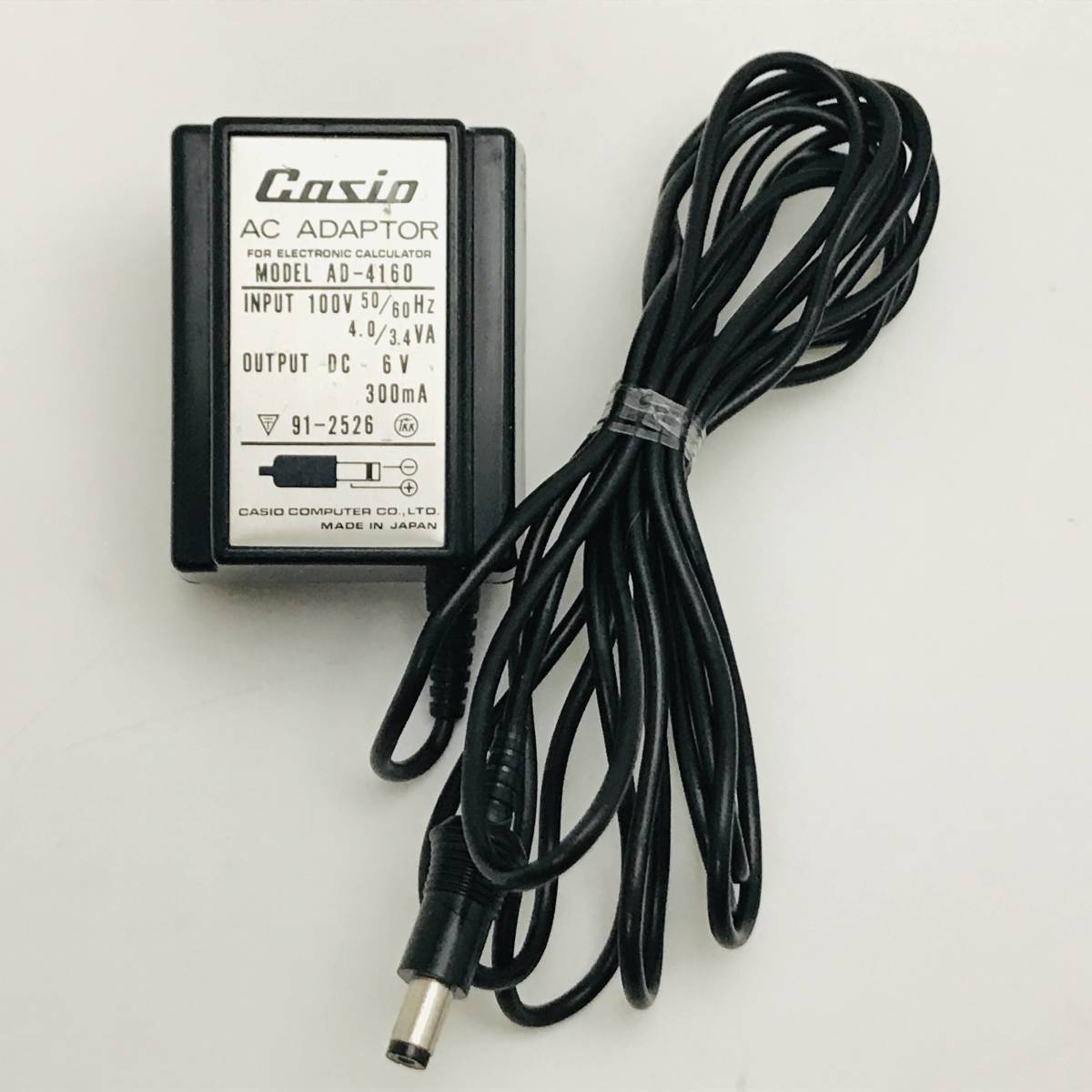 ★送料無料★匿名配送★ カシオ　CASIO AD-4160 6V 300mA　センターマイナス