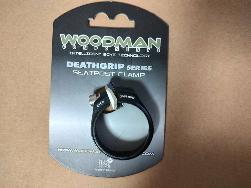 WOODMAN Deathgrip SL ウッドマン デスグリップ SL　Φ34.9mm　サテンブラック　旧モデル　未使用