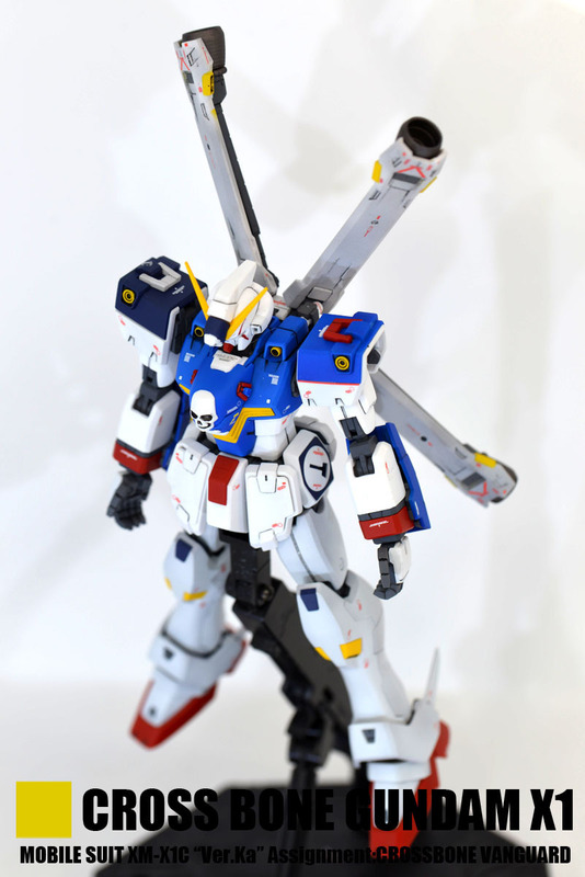 ■全塗装完成品■MG 1/100 クロスボーンガンダムXM-X1C Ver.Ka 塗装済み完成品 カトキハジメ