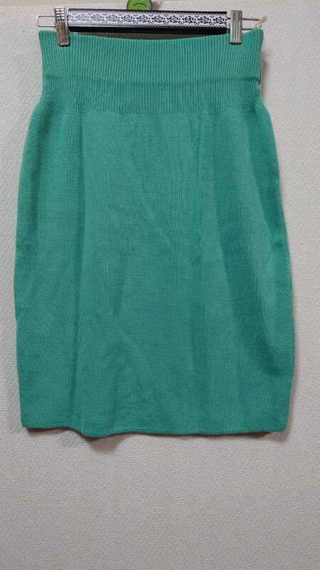P2◆Noup &Doxy ニットスカート　ウエストゴム　綺麗カラースカート