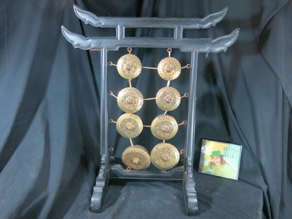 A　雲鑼（うんら）　中国　清時代　打楽器　珍品　古玩
