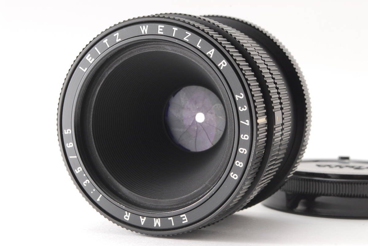 [A品] LEICA ELMAR 65mm F3.5＊ブラック＊16464＊エルマー＊10612