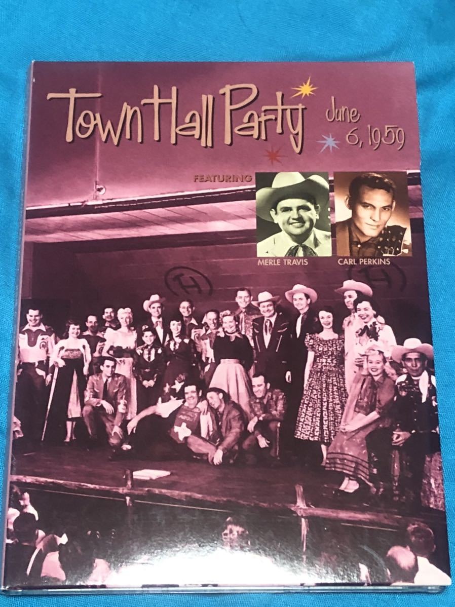 TOWN HALL PARTY-JUNE 6,1959 Carl Perkins/Merle TravisロカビリーライブDVD