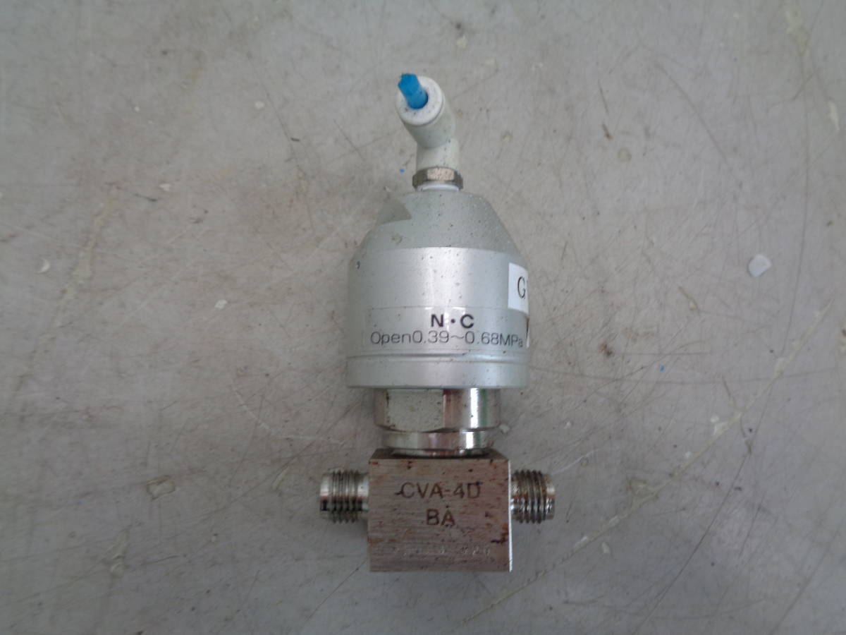 MK6396 値下げ　CVA PCTFE-SEAT IHARA SUS316L 0.39~0.68MPa 1MPa-1/4 CVA＝4D BA　2024.11.19