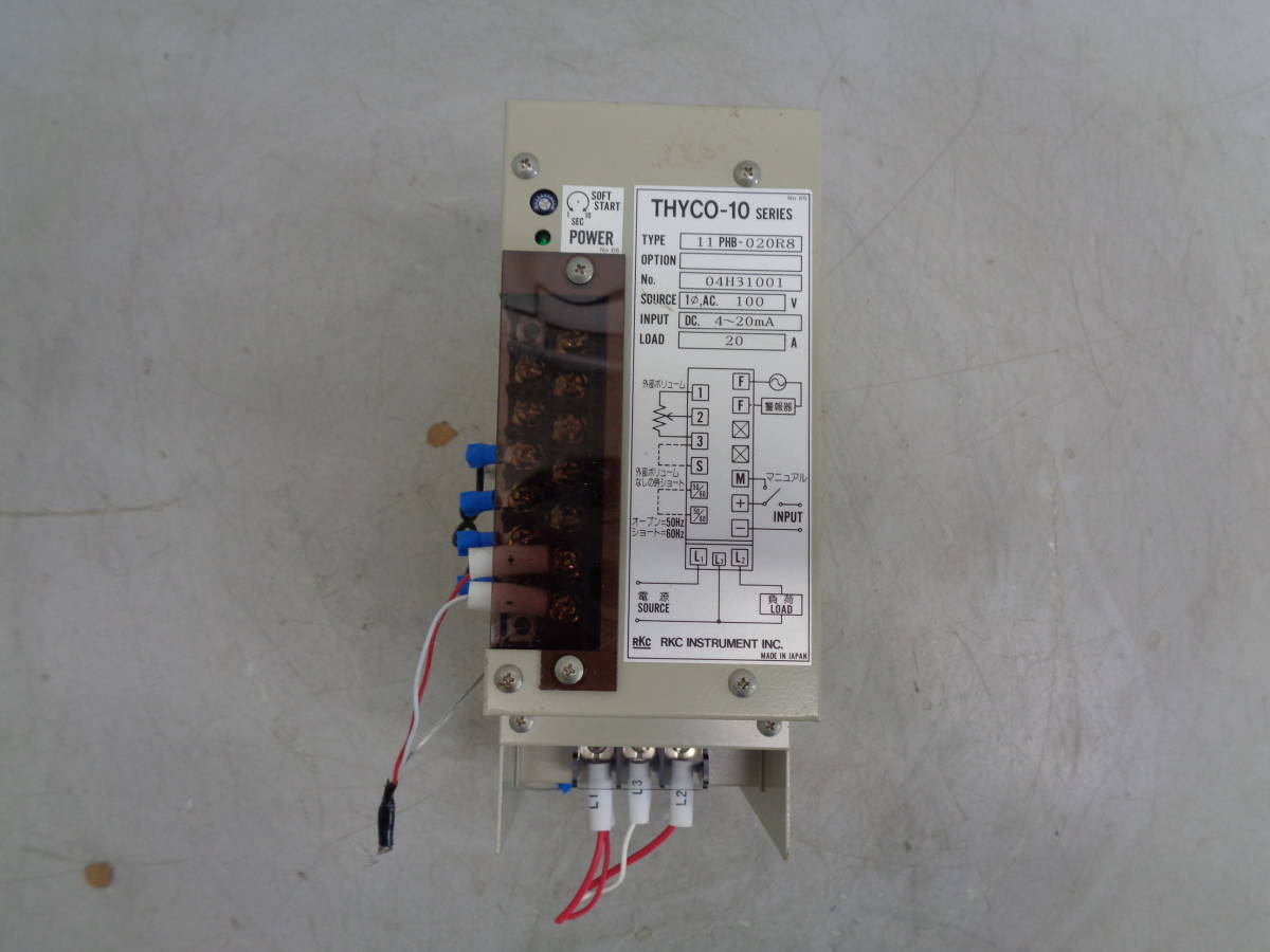 MK6458 値下げ　RKC THYCO-10 Series 11PHB-020R8　2024.11.19