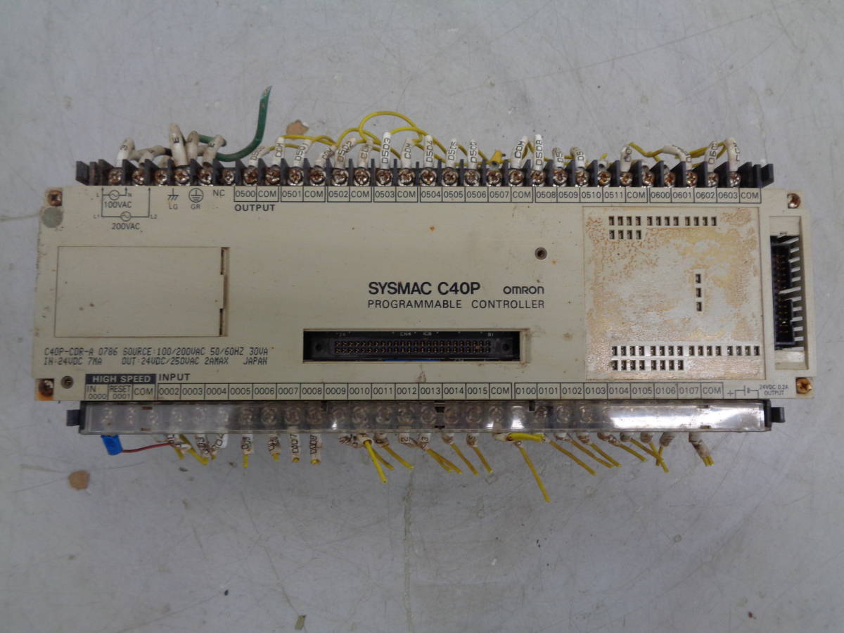 MK6592 OMRON SYSMAC C40P C40P-CDR-A