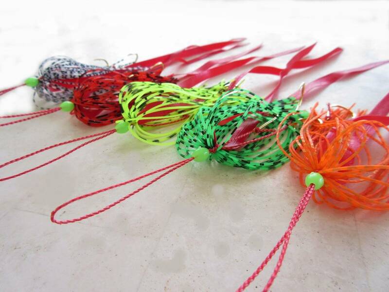 釣れる色集めました！【タイラバ魚鱗5色セット】鯛カブラ交換フック 鯛ラバ真鯛 仕掛け