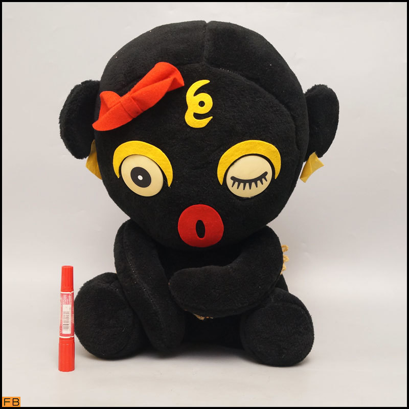 税込◆美品◆ダッコちゃん ぬいぐるみ 人形 座高50cm 昭和レトロ 当時物 珍品 レア-7496