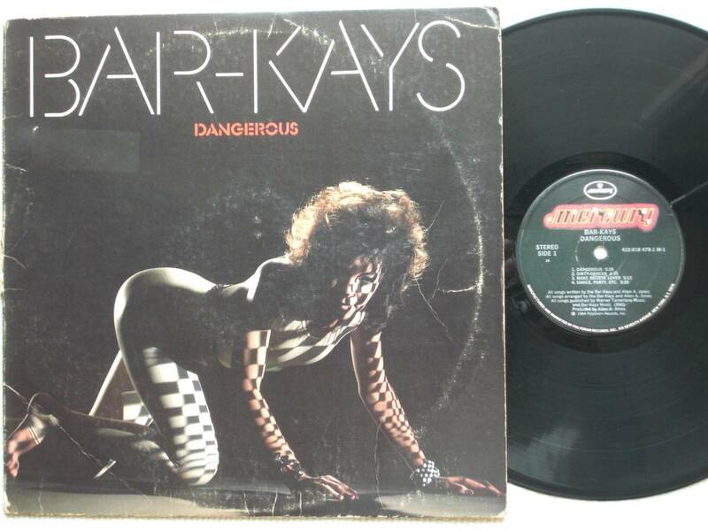 USオリジナル盤LP　Bar-Kays ／ Dangerous 　　(Mercury 422-818 478-1 M-1 )★　☆