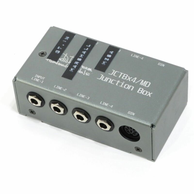 094s☆Studio Daydream スタジオデイドリーム JCTBｘ4/MD Junction Box ギター用 エフェクター ジャンクションボックス ※中古