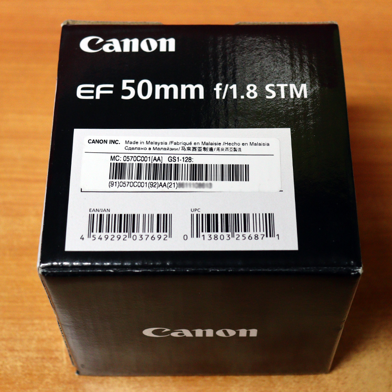 ★ キャノン Canon EF 50mm F1.8 STM レンズ 新品 未使用 N00020