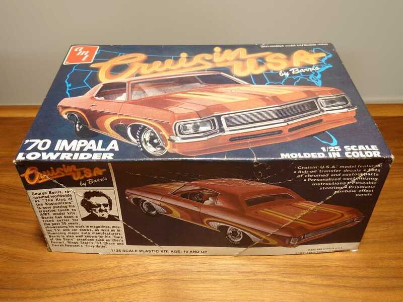 AMT '70 IMPALA LOWRIDER HOT ROD CAPRICE 1/25 シボレー インパラ ローライダー カプリス バリス エドロス ホットロッド ムーンアイズ