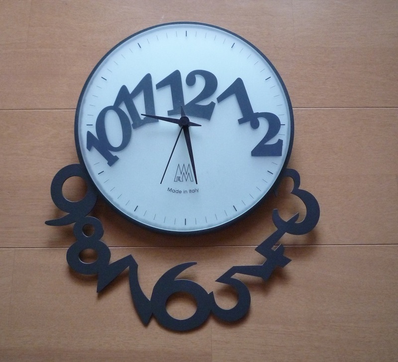 ◆ アルティ・エ・メスティエリ　Arti＆Mestieri　インテリア掛け時計　イタリア製　/ ジャンク品