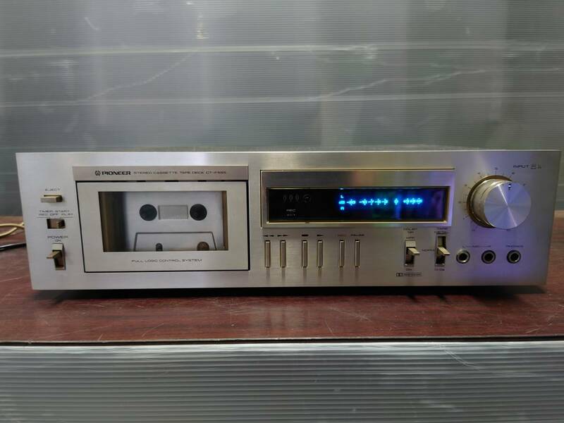PIONEER STEREO CASSETTE TAPE DECK CT-F555 ジャンク品