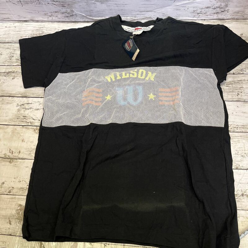 i088 Wilson ウィルソン ヒットユニオン社 日本製　Tシャツ　サイズL ヴィンテージ　希少　タグ付