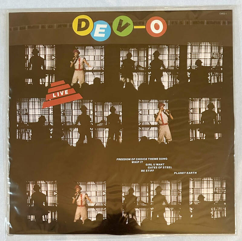 ■1981年 US盤 オリジナル 新品シールド Devo - Dev-O Live 12”EP OVED 1 Virgin