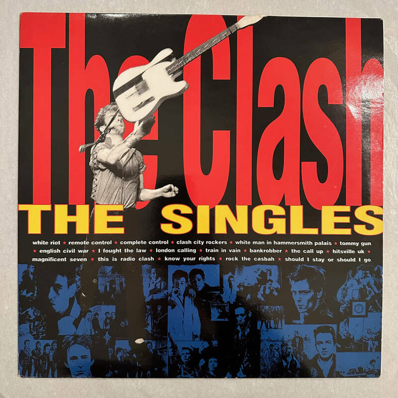 ■1991年 UK盤 オリジナル The Clash - The Singles 12”LP 468946 1 Columbia