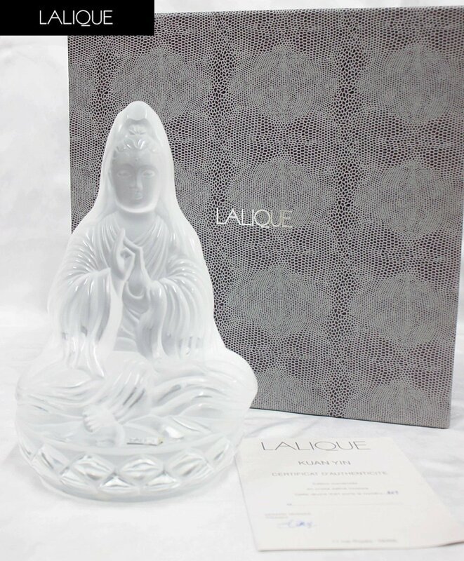 ■送料無料■LALIQUE ラリック■KUAN YIN クァン イン■観音菩薩■フィギュア/置き物■兵庫県発■