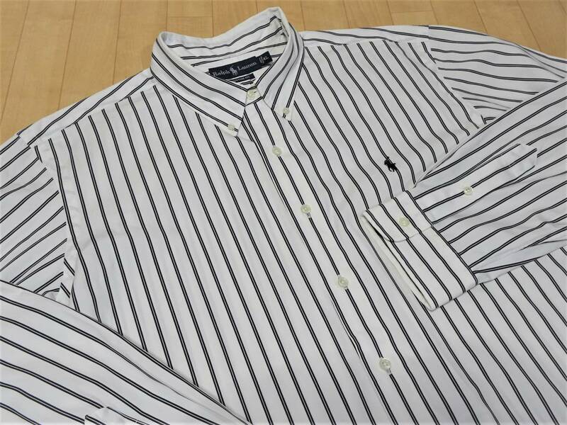 ■POLO RALPH LAUREN■ポロラルフローレン■BD■長袖■シャツ■４L■胸周り132㎝■大き目■NL63