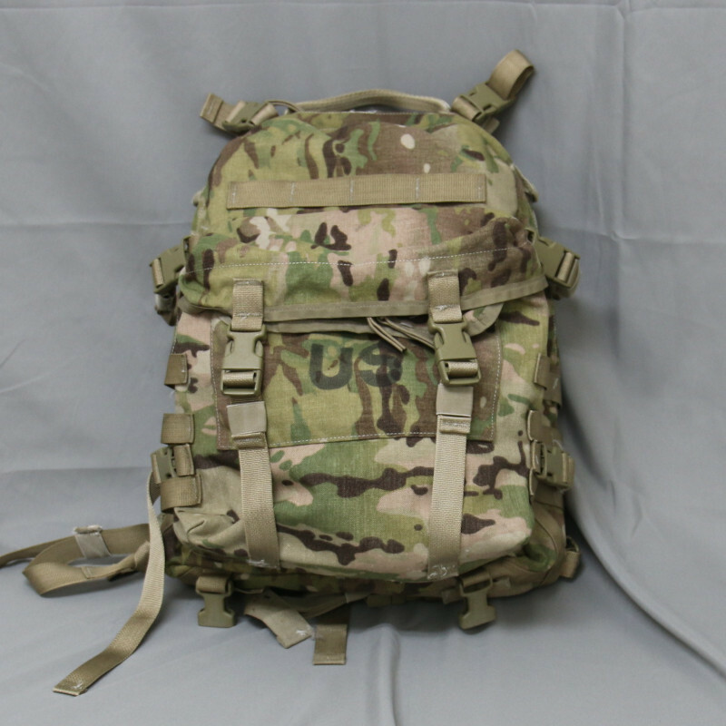 【米軍実物】MOLLE II ASSAULT PACK アサルトパック マルチカム バックパック ARMY ③〈米軍放出品〉　