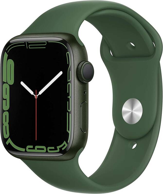 Apple Watch Series 7（GPSモデル）- 45mmグリーンアルミニウムケース…新品＋エレコムApple Watch磁気充電ケーブル MPA-AWMCQ新品