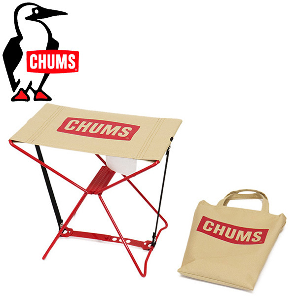 CHUMS (チャムス) CH62-1672 Mini Foldable Stool ミニ フォーダブル スツール CMS092 B001Beige