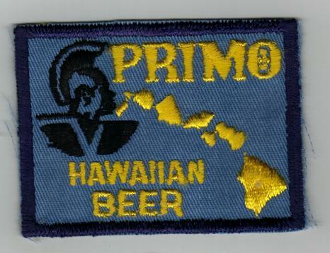 即決　ハワイ　PRIMO　プリモビール　ヴィンテージ　ワッペン