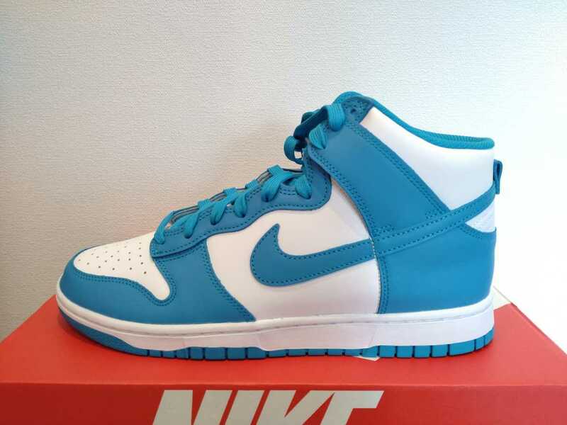 NIKE DUNK HIGH RETRO CHAMPIONSHIP BLUE DD1399-400 　スニーカー　ナイキ　ダンク　ハイ　ブルー　28.5 us 10.5　レトロ