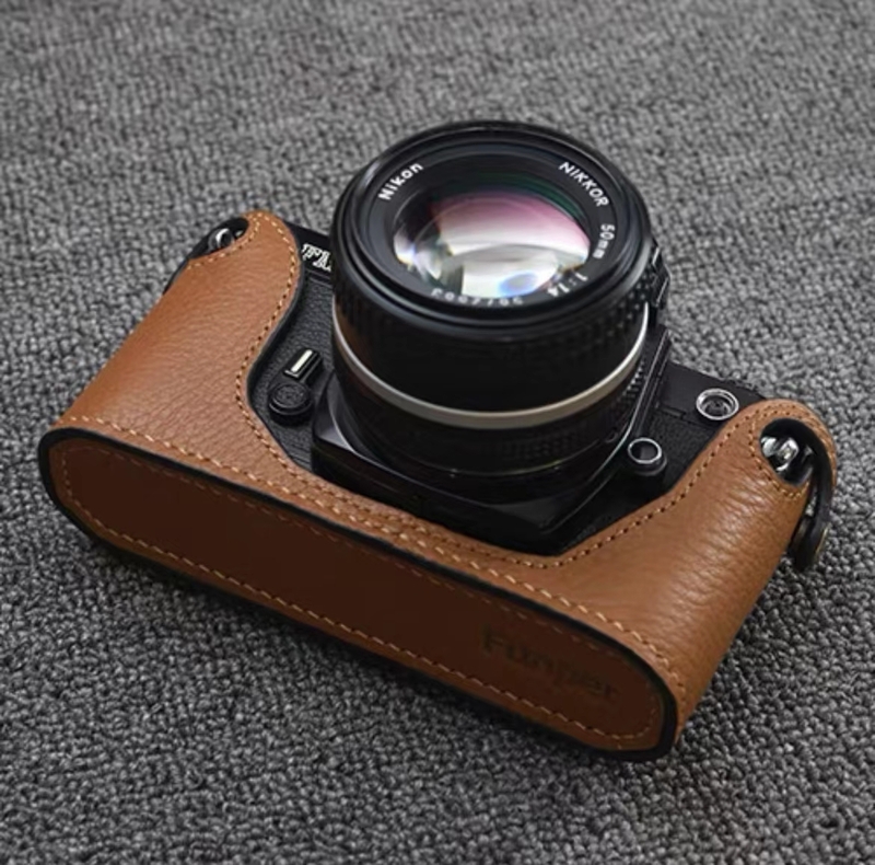 新品 本革 Nikon ニコン FM2用 カメラケース