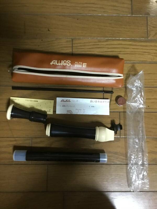 アウロス　　リコーダー　　alto209b 美品