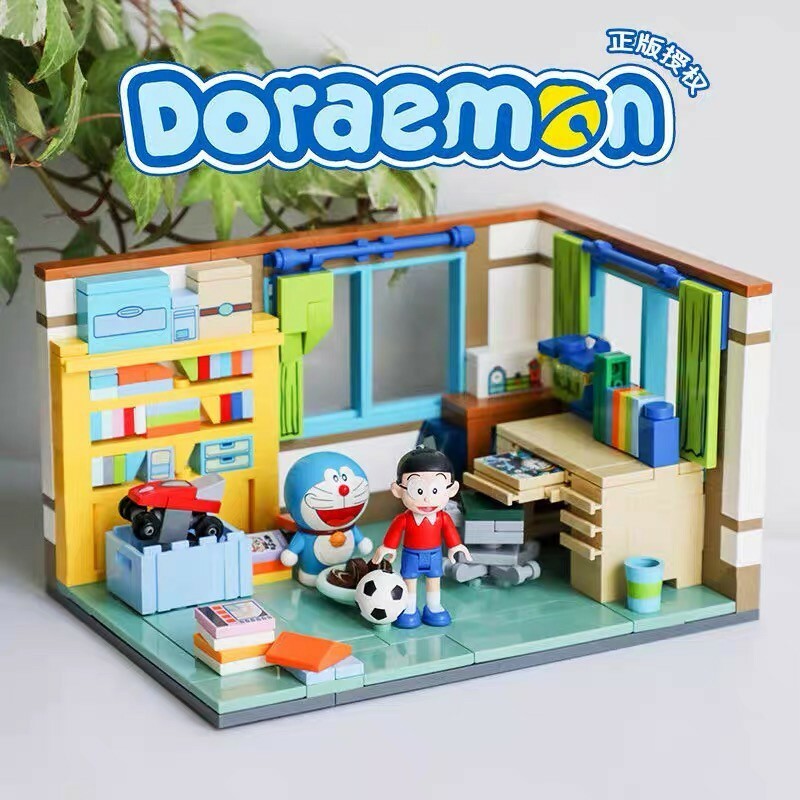 Keeppley 海外正規品 Doraemon ドラえもん　のび太お部屋ブロック LEGO