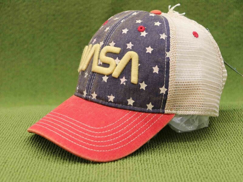 限定1新品US物 NASA x LEGACY コラボ トラッカーメッシュキャップ 帽子 WASH加工 SNAPBACK 管理No1Ca