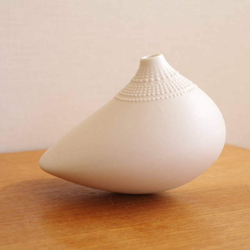 【ビンテージ】 ローゼンタール Rosenthal Tapio Wirkkala POLLO ベース 花器 一輪挿し 花瓶