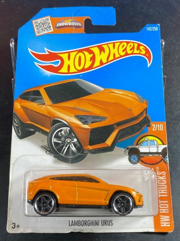 ホットウィール HOTWHEELS LAMBORGHINI URUS ランボルギーニ ウルス オレンジ USカード