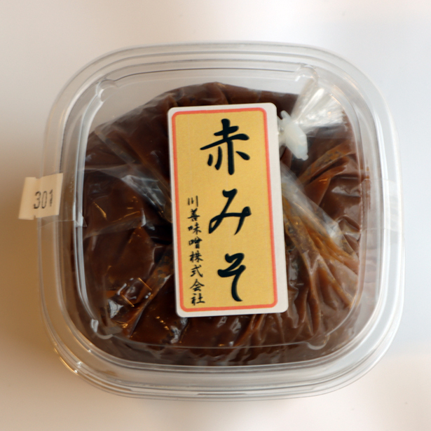 赤味噌 450g 和歌山県海南市 老舗 川善味噌 国産大豆使用