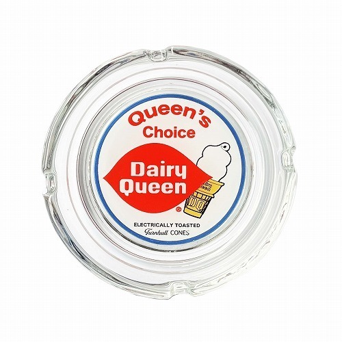 灰皿　ガラス製　Dairy Queen