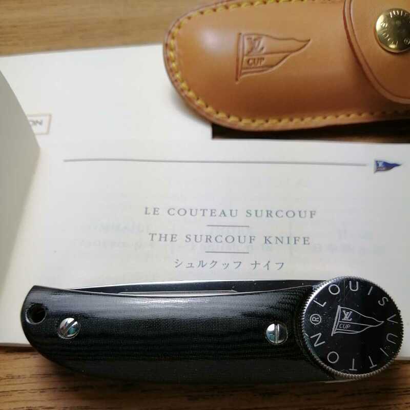 ルイ・ヴィトン　シュルクッフ　ナイフ LE COUTEAU SURCOUF THE SURCOUF KNIFE ☆ アメリカンズ カップ・ナイフ ☆ 限定品 ☆