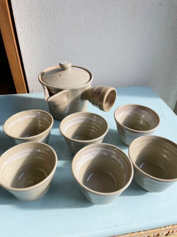 萩指月茶器セット