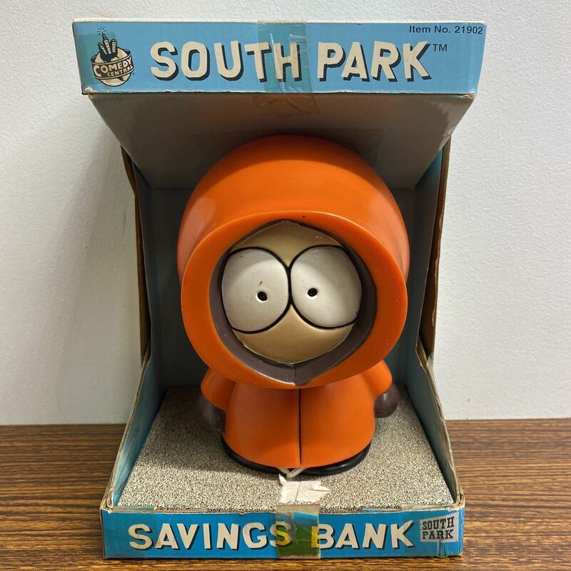 SOUTH PARK サウスパーク ケニー・マコーミック 1998年 ソフビ 貯金箱 フィギュア