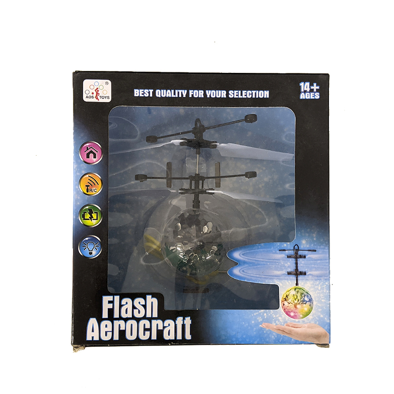 Flash Aerocraft フラッシュエアクラフト フライングボール 空飛ぶおもちゃ お家時間 ステイホーム クリア