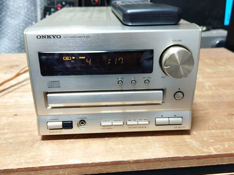 ONKYO CDレシーバー　CR-185LTD リモコン付き整備品