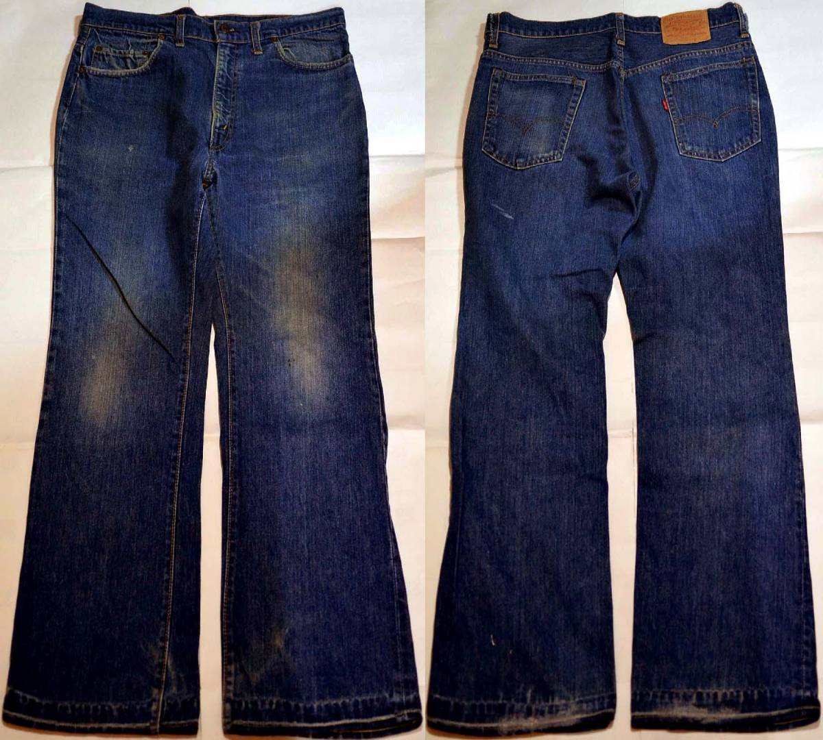 f971/LEVIS517シングル 66前期 70's ヴィンテージ 色落ち抜群！
