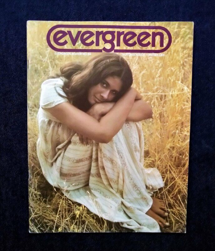 1970年 Evergreen Review 洋書 リチャード・ブローティガン/ジャン＝ポール・サルトル/Stan Rice/安西均 詩人/前衛文学 ビートニク