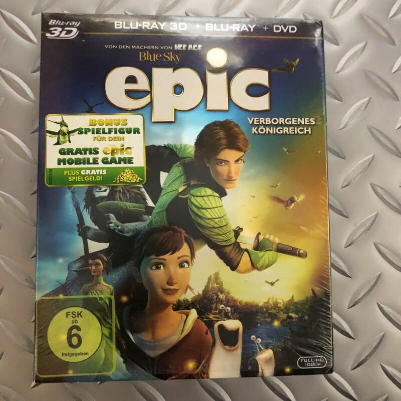 epic - Blu-Ray 3D + Blu-Ray 2D + DVD import 邦題　メアリーと秘密の王国