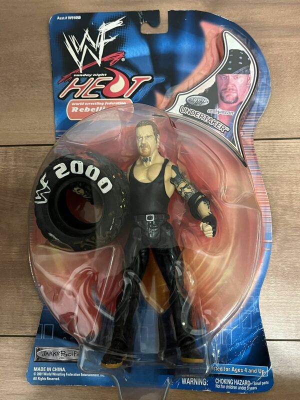 ☆ 送料無料 ☆ 新品 未開封 即決 WWF アンダーテイカー フィギュア ☆ プロレス Undertaker 2000 ☆ 新日本プロレス好きに