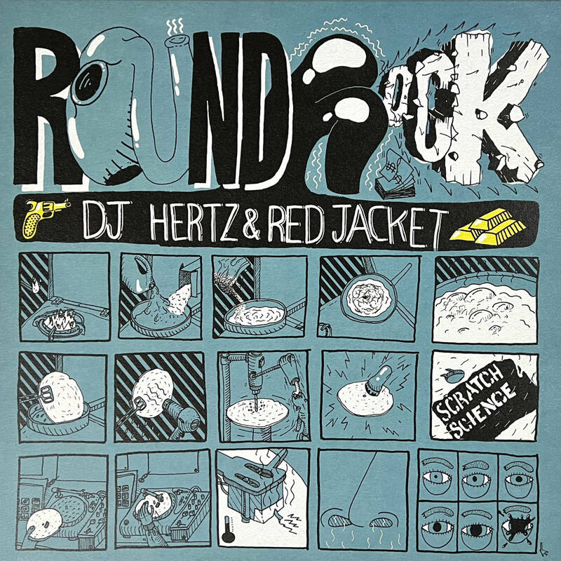 DJ Hertz & Red Jacket - Round Rock レコード バトルブレイクス